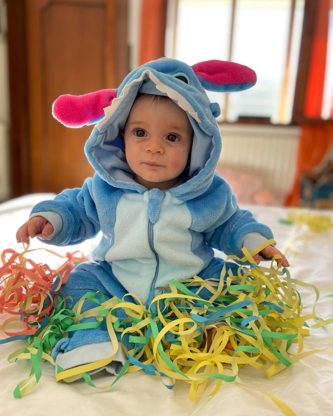 Baby Stitch Onesie | Fluffy jumpsuit