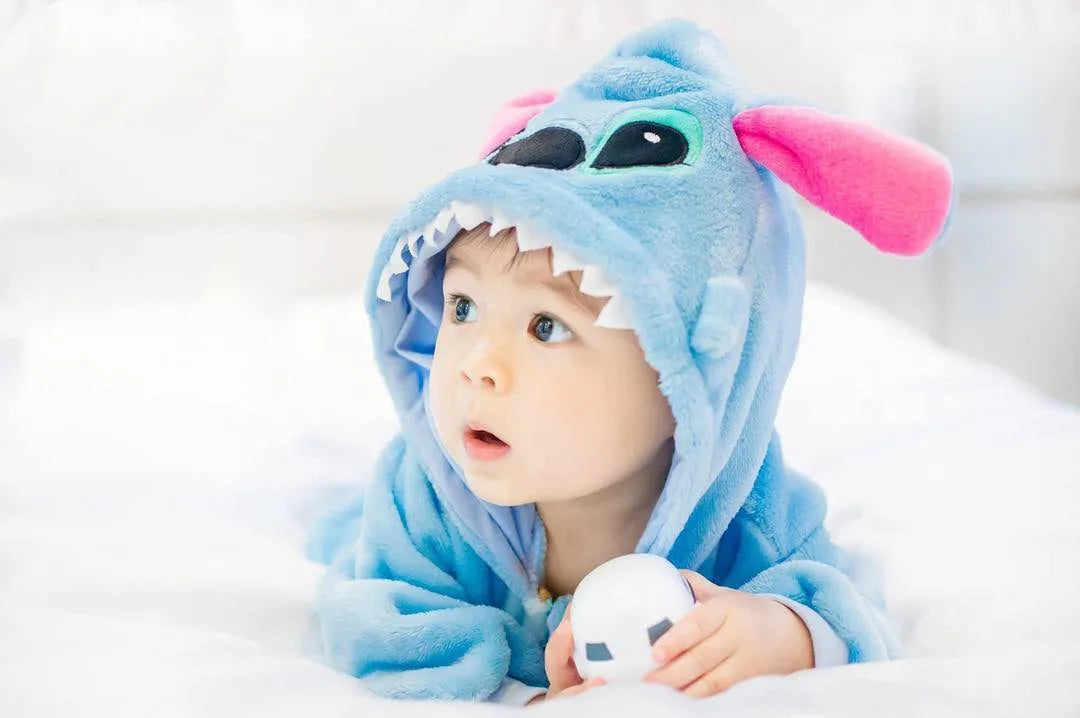 Baby Stitch Onesie | Fluffy jumpsuit