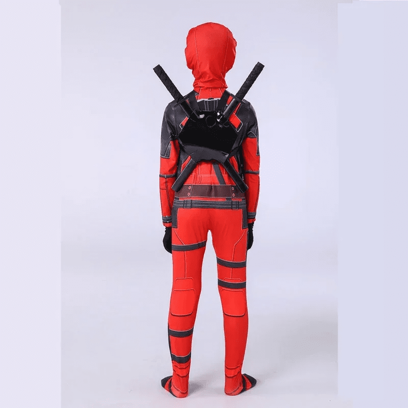 Kids Deadpool Cosplay Costume Set