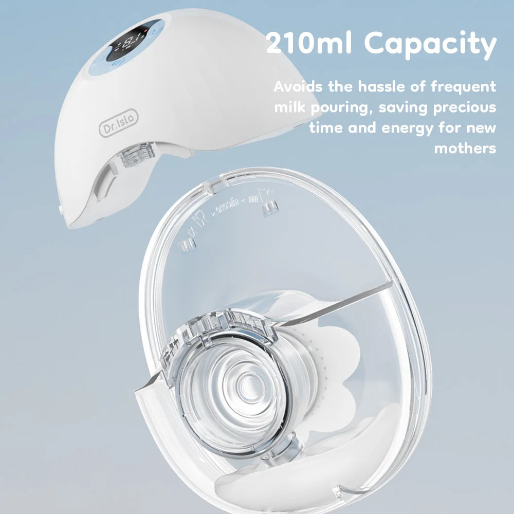 MAMIJOY 2PCS Wearable Breast Pump 4 Modes