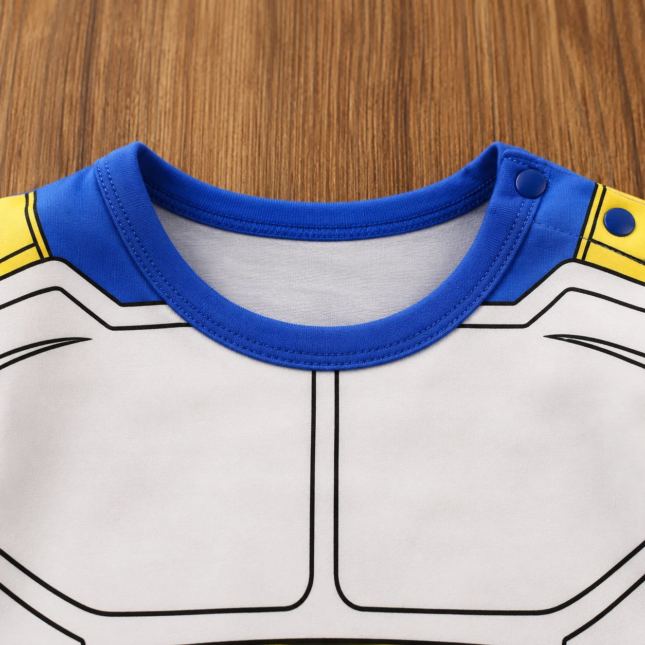 Dragon Ball Baby Romper – Goku & Vegeta Anime Cotton Short Sleeve Jumpsuit for Newborns and Toddlers