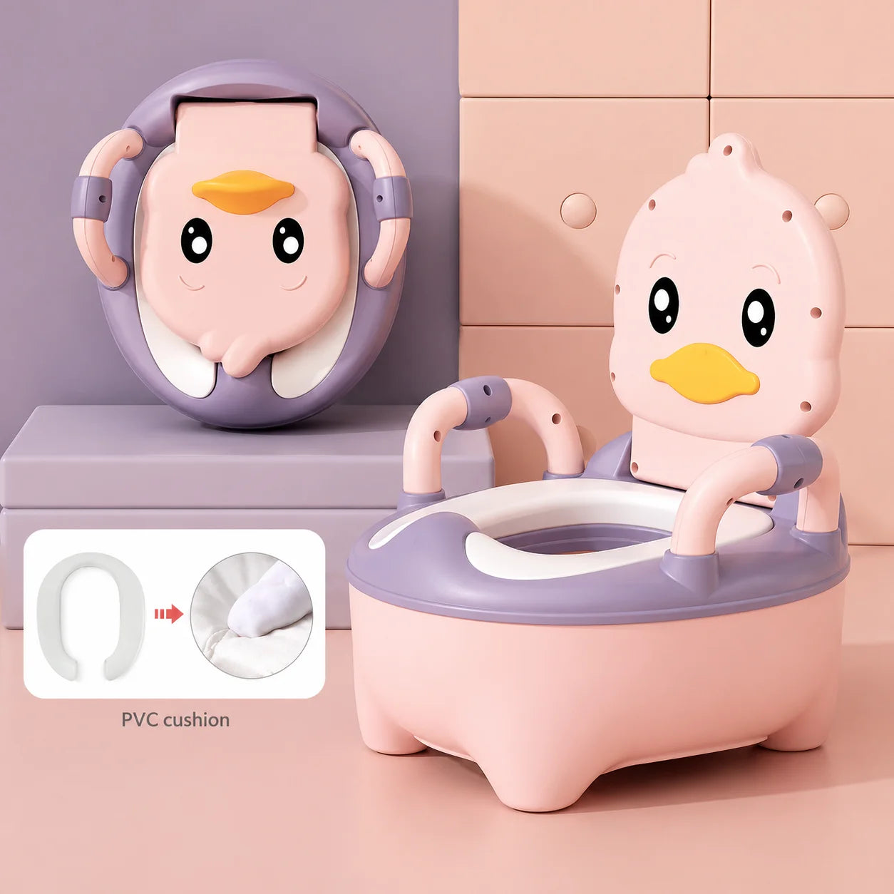 Baby Penguin Potty Training Seat for Toddlers | Duck Potty Chair
