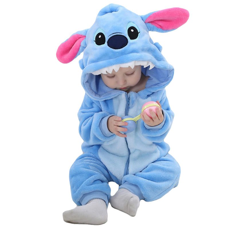 Baby Stitch Onesie | Fluffy jumpsuit