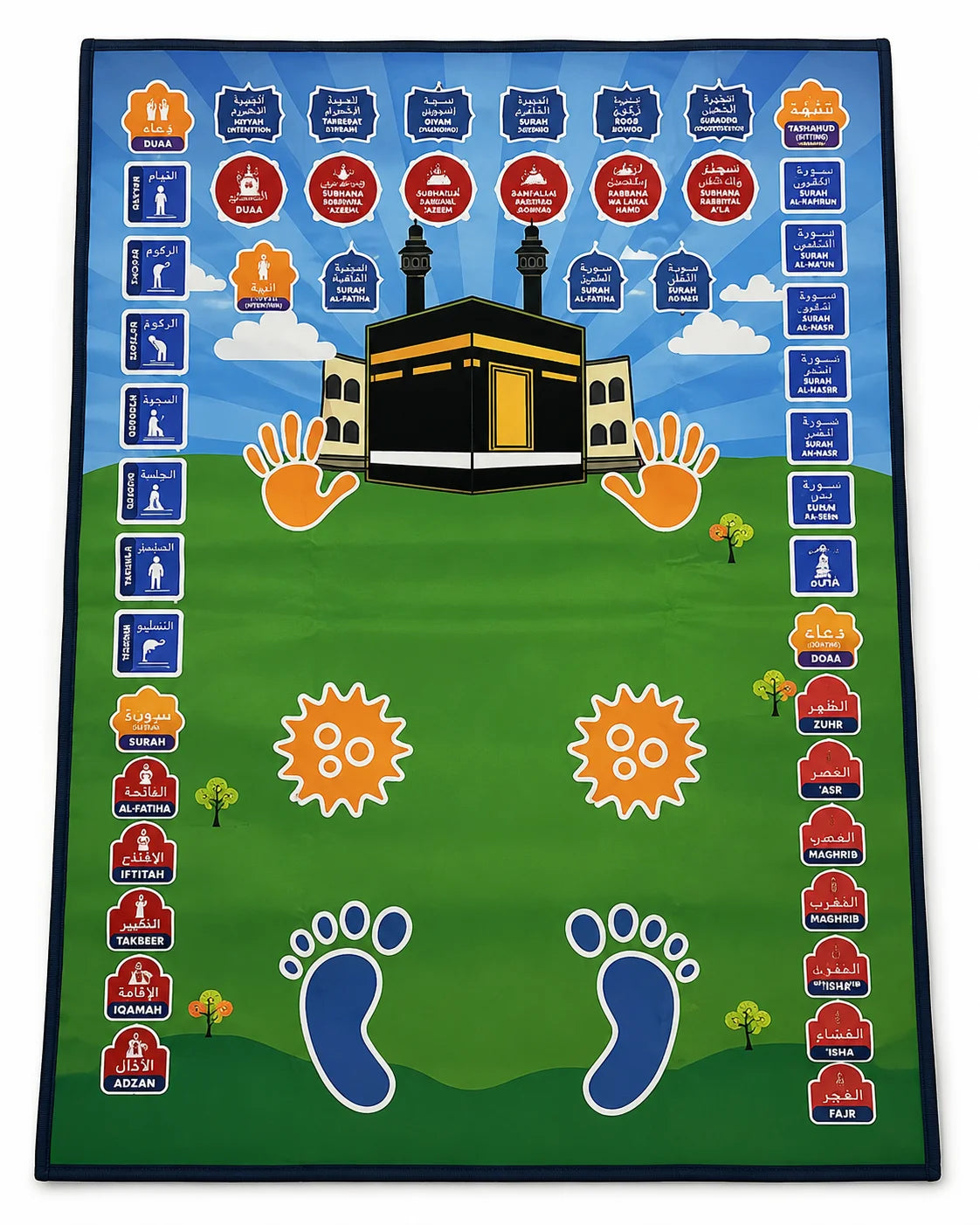 Baby Penguin Interactive Kids Prayer Mat with Guided Salah Learning