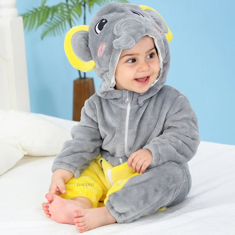 Red Dinosaur Baby Romper – Cute Cosplay Onesie