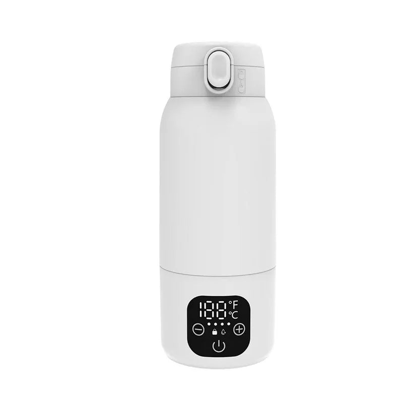 Portable Baby Bottle Warmer 500ML Stainless Steel Thermos