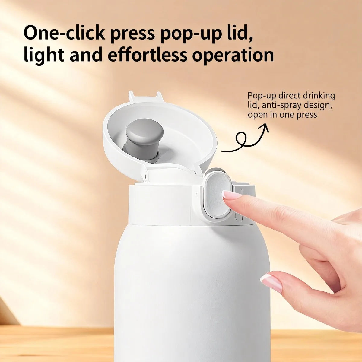 Portable Baby Bottle Warmer 500ML Stainless Steel Thermos