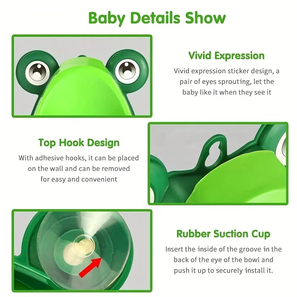 Cute Frog Potty Training Urinal for Babies