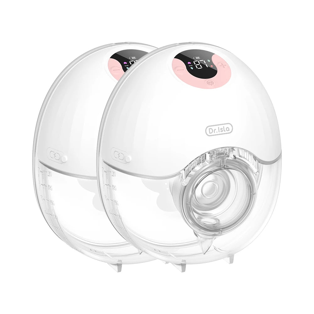 MAMIJOY 2PCS Wearable Breast Pump 4 Modes