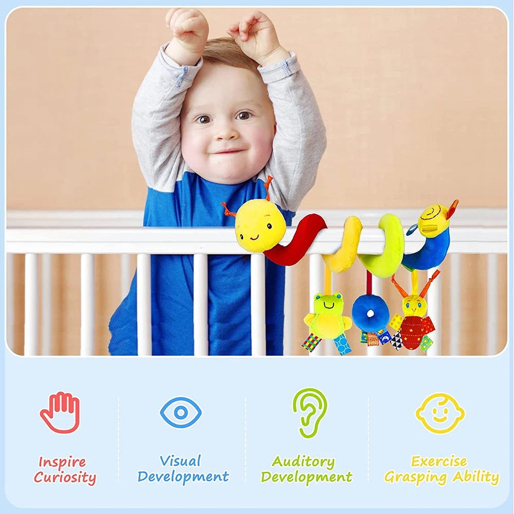 Cute Musical Spiral Baby Hanging Toy