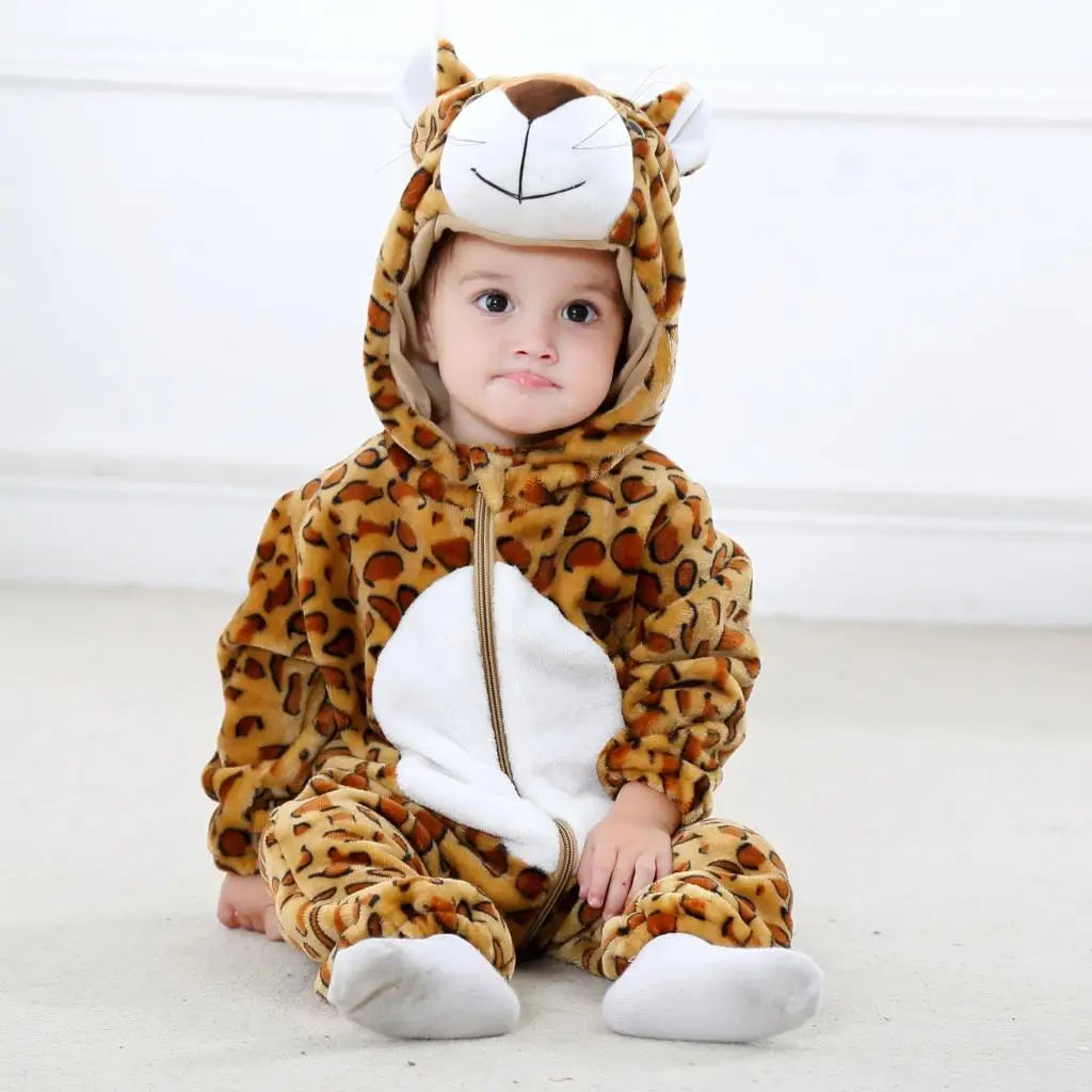 Red Dinosaur Baby Romper – Cute Cosplay Onesie
