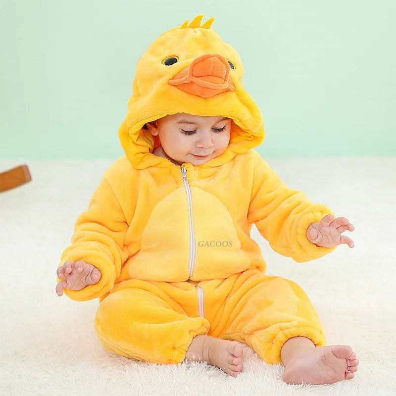 Red Dinosaur Baby Romper – Cute Cosplay Onesie