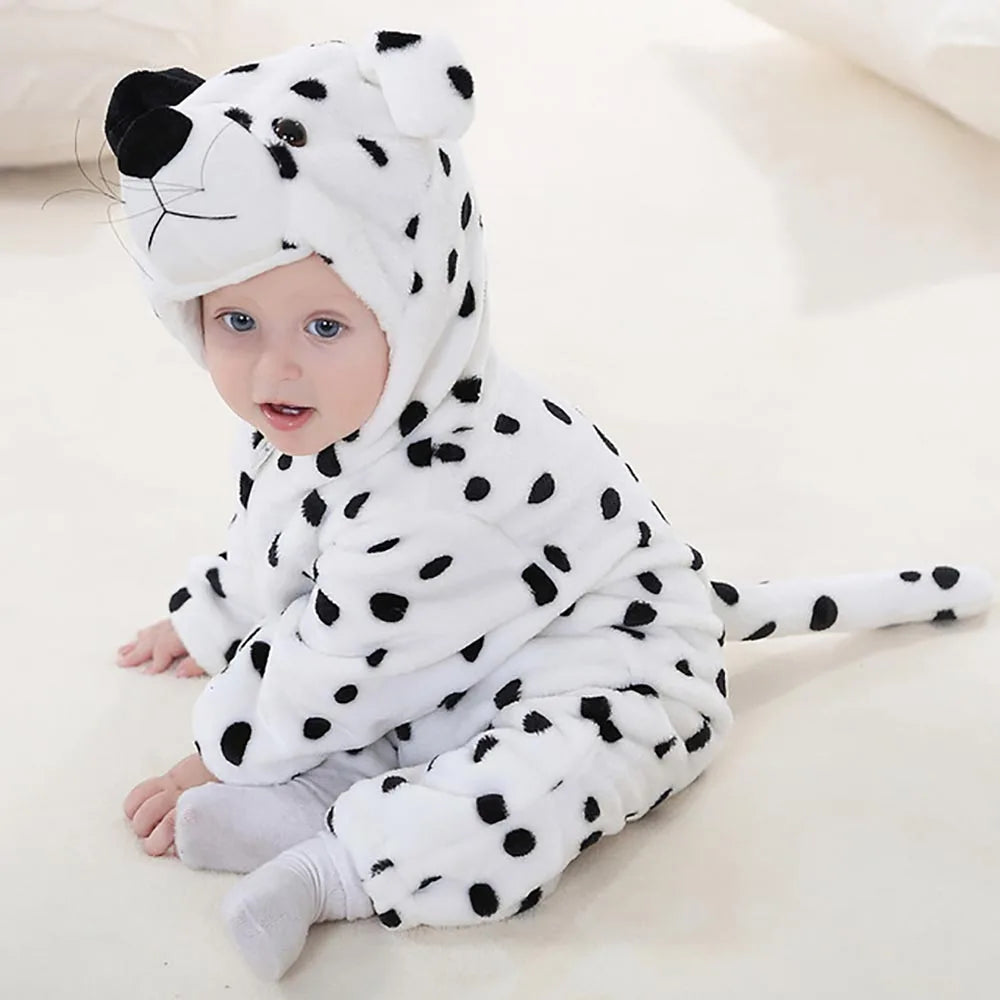 Red Dinosaur Baby Romper – Cute Cosplay Onesie
