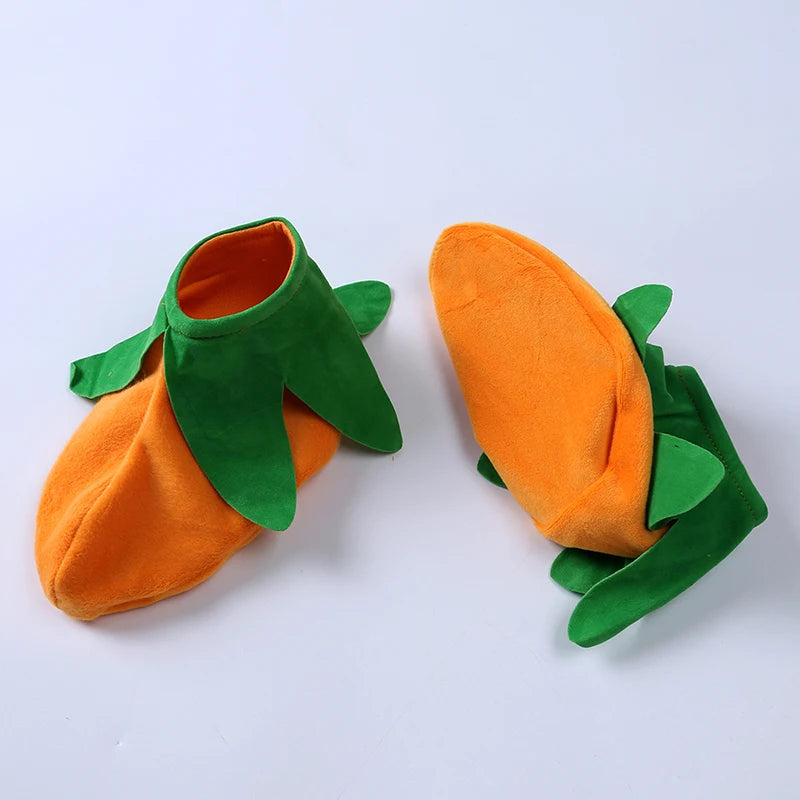 Baby Halloween Pumpkin Romper Set – 3-Piece Newborn Costume