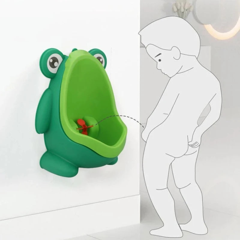 Cute Frog Potty Training Urinal for Babies