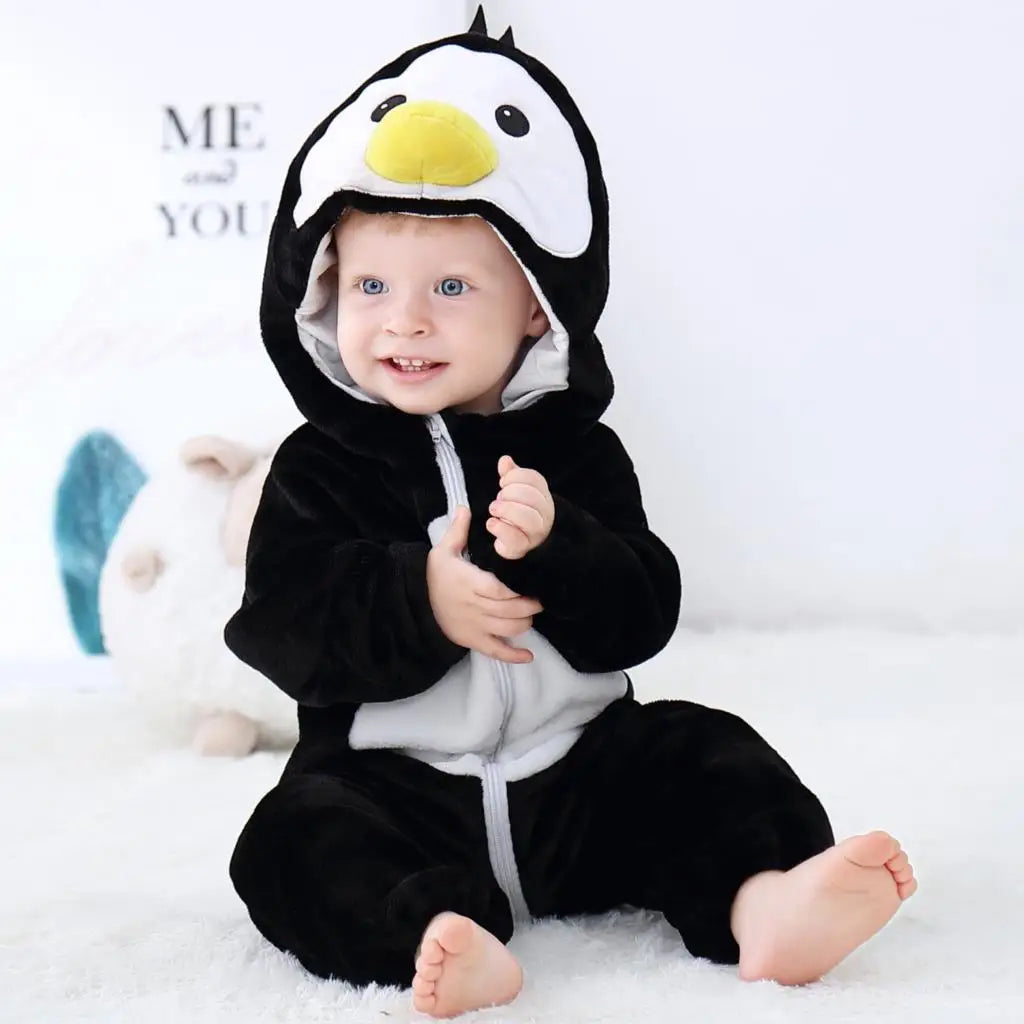Red Dinosaur Baby Romper – Cute Cosplay Onesie
