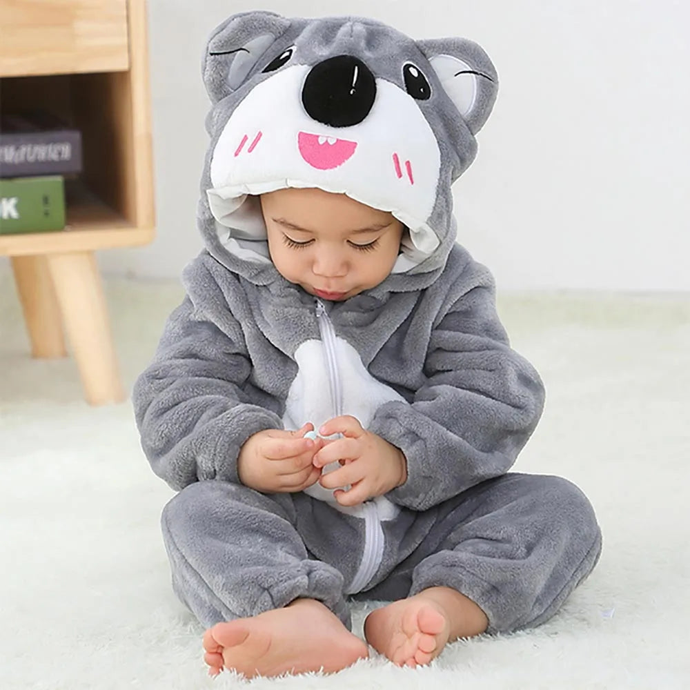 Red Dinosaur Baby Romper – Cute Cosplay Onesie