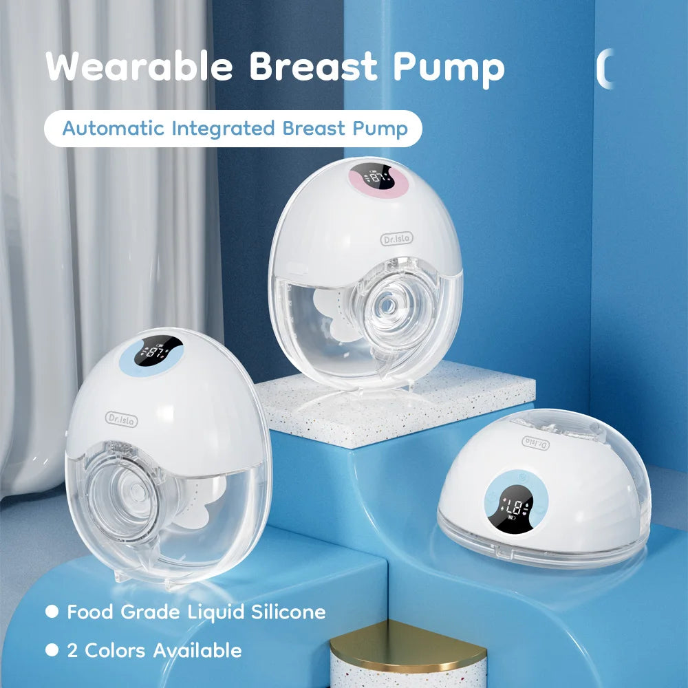 MAMIJOY 2PCS Wearable Breast Pump 4 Modes