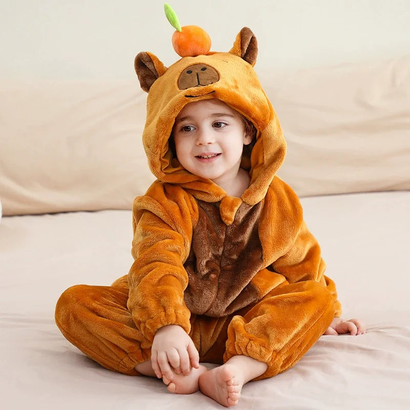 Red Dinosaur Baby Romper – Cute Cosplay Onesie