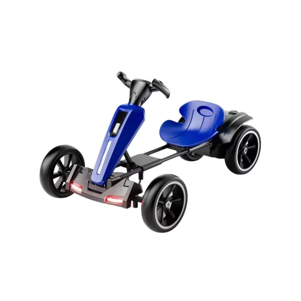 12V Electric Kids Go-Kart — Foldable Ride-On with Adjustable Seat, 4 Wheels | Ages 3–6
