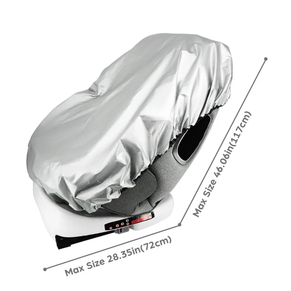 Baby Car Seat Sun Shade Cover — UV & Heat Protection, Universal Fit