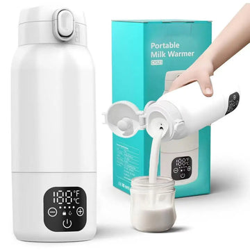 Portable Baby Bottle Warmer 500ML Stainless Steel Thermos
