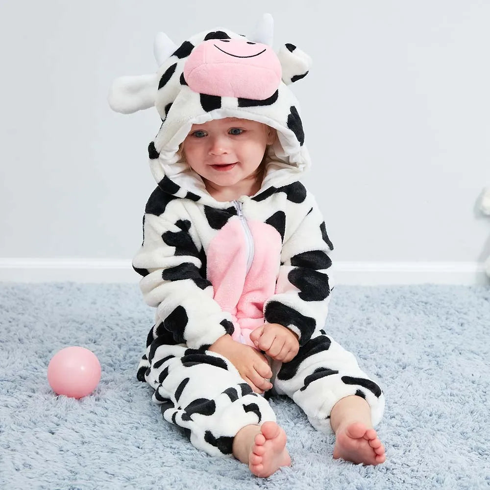 Red Dinosaur Baby Romper – Cute Cosplay Onesie