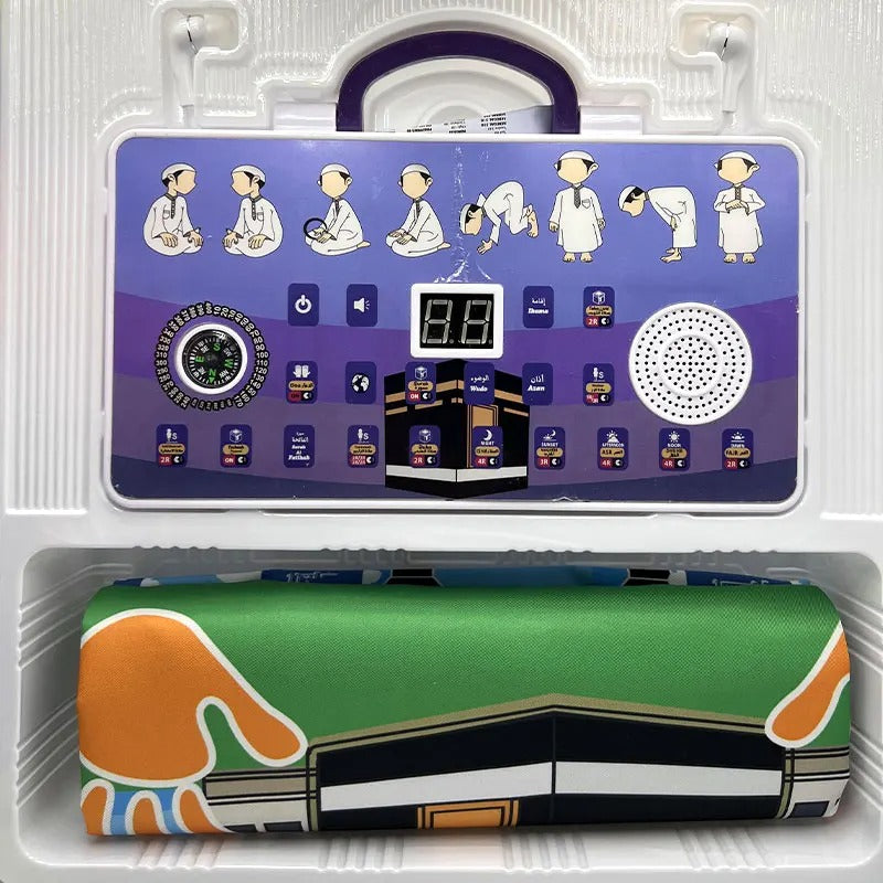 Baby Penguin Interactive Kids Prayer Mat with Guided Salah Learning
