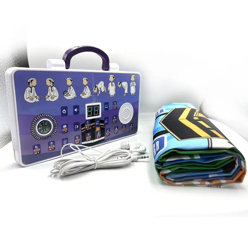 Baby Penguin Interactive Kids Prayer Mat with Guided Salah Learning
