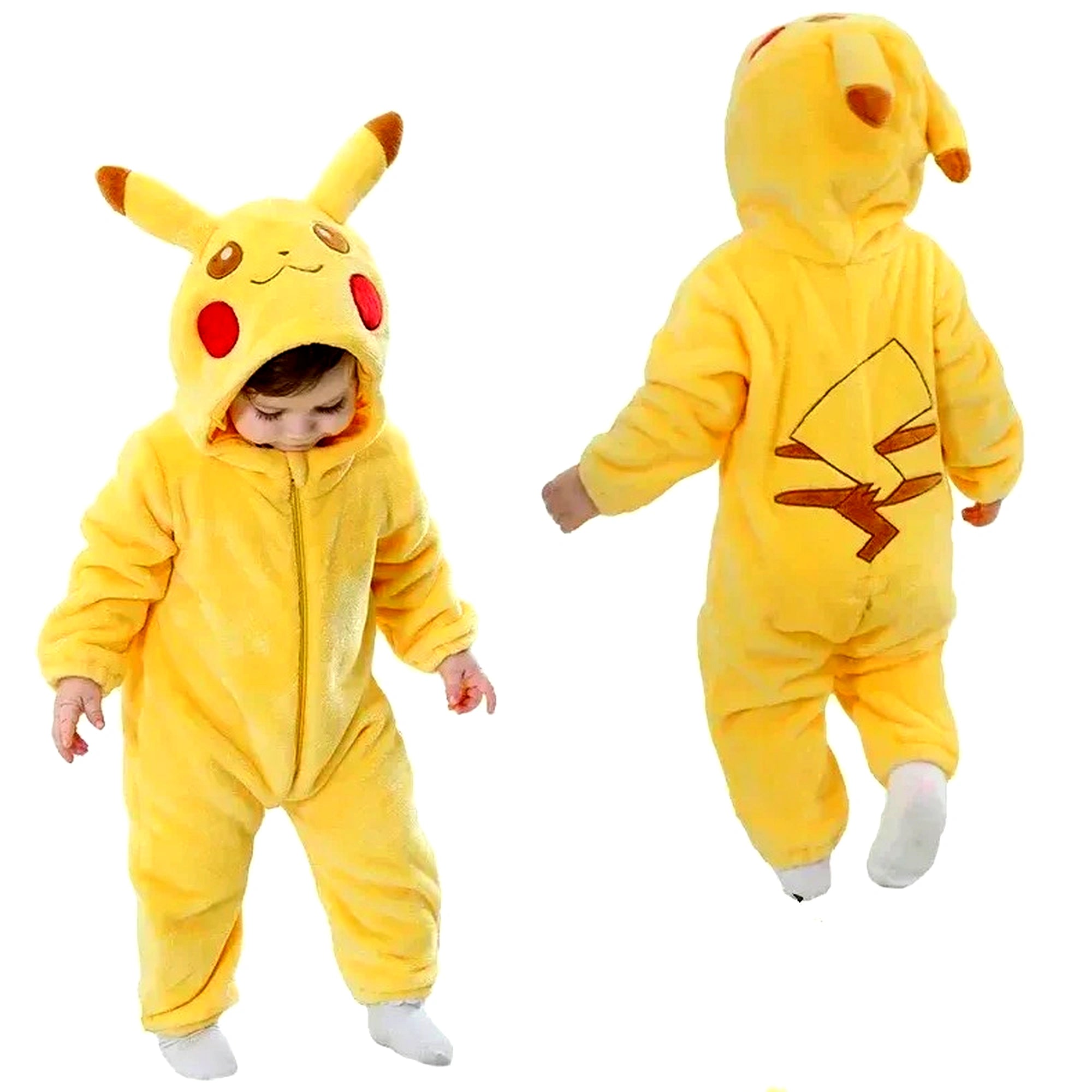 Baby Penguin Snorlax & Pikachu Baby Jumpsuit – Adorable Pokémon-Inspired Baby Rompers